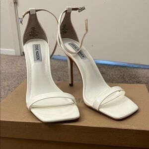 Steve Madden Women's White Heels